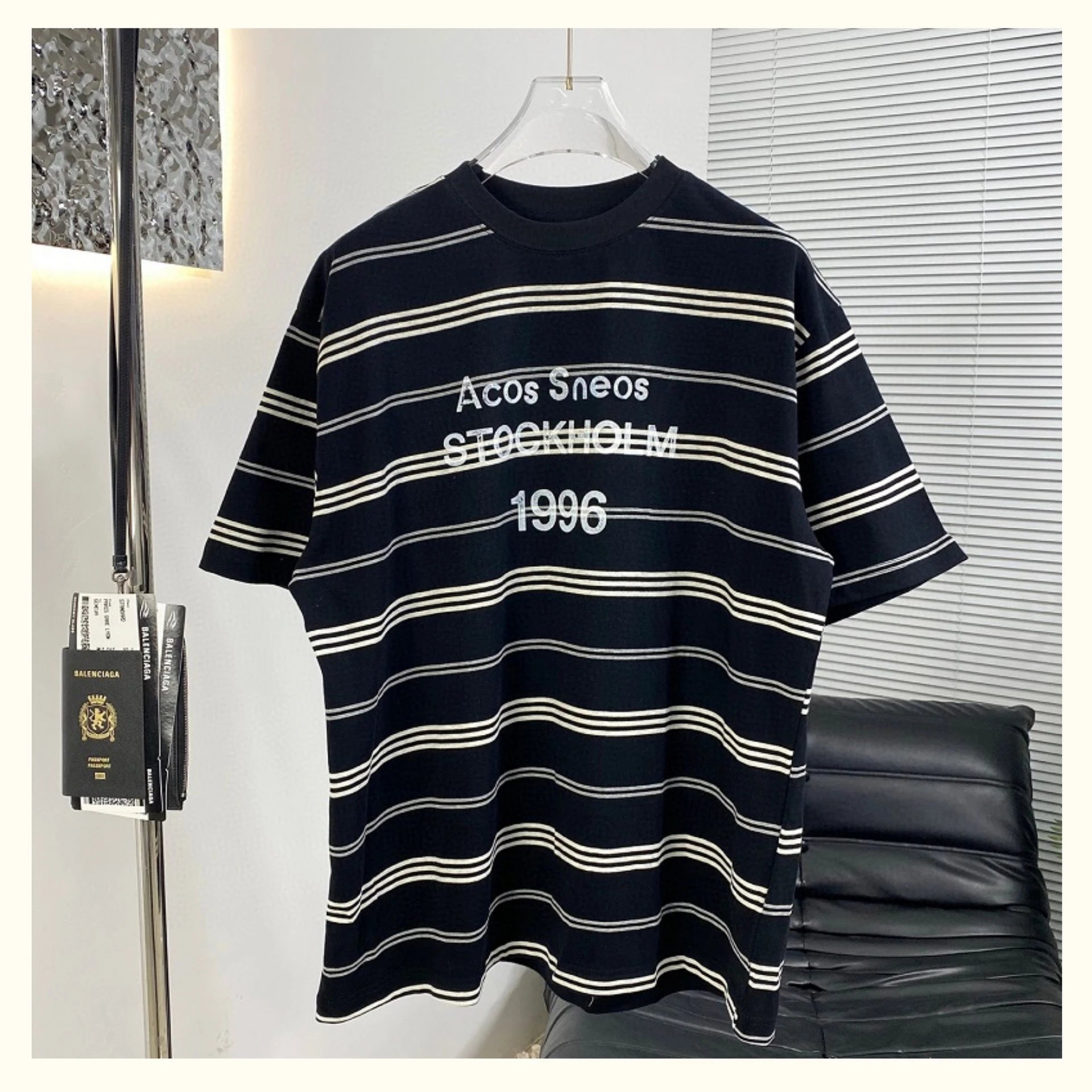 AC Stripe Color Block T-Shirt photo 7