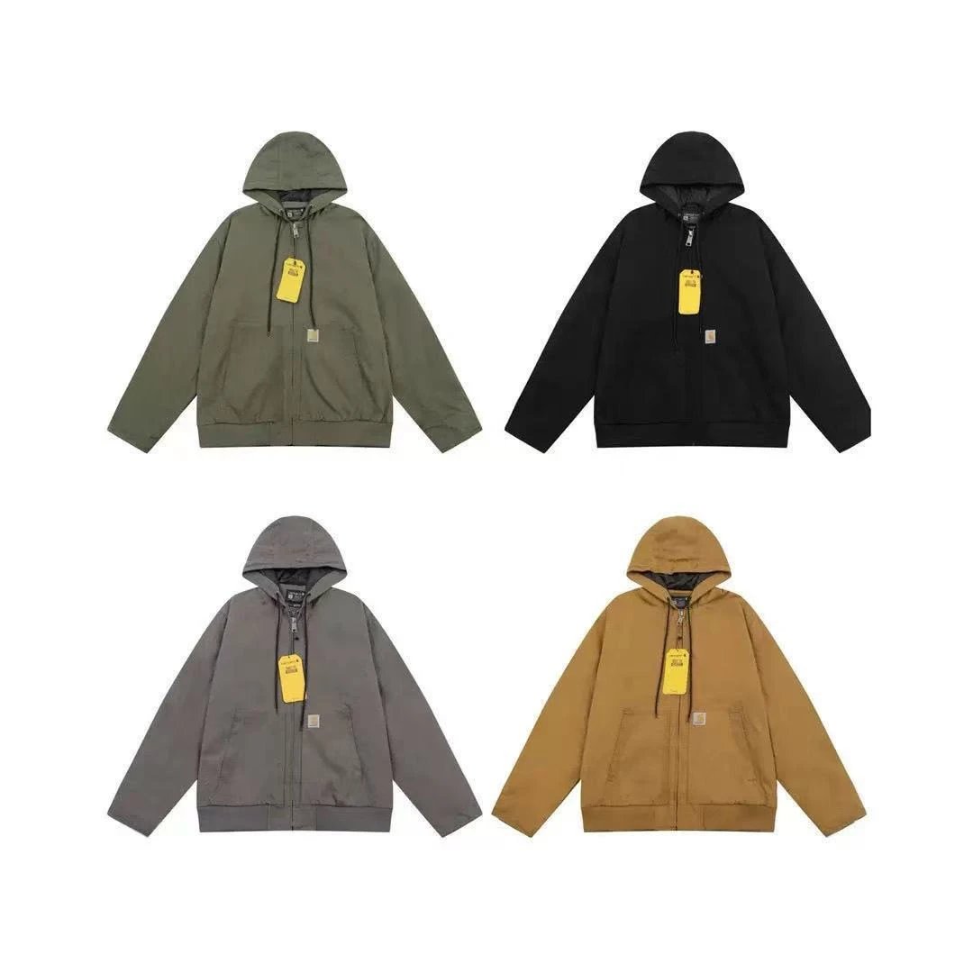 Canvas Hooded Work Jacket