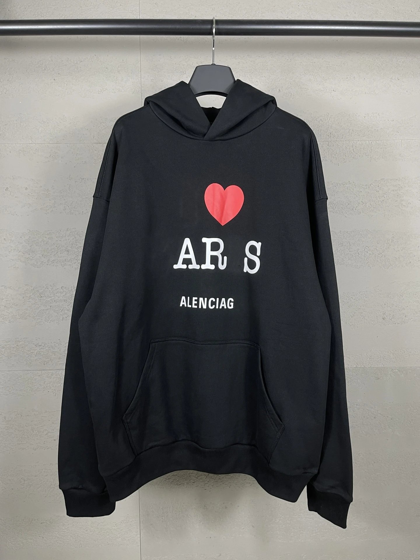 Gaichela Distressed Logo Hoodie Gray - 33