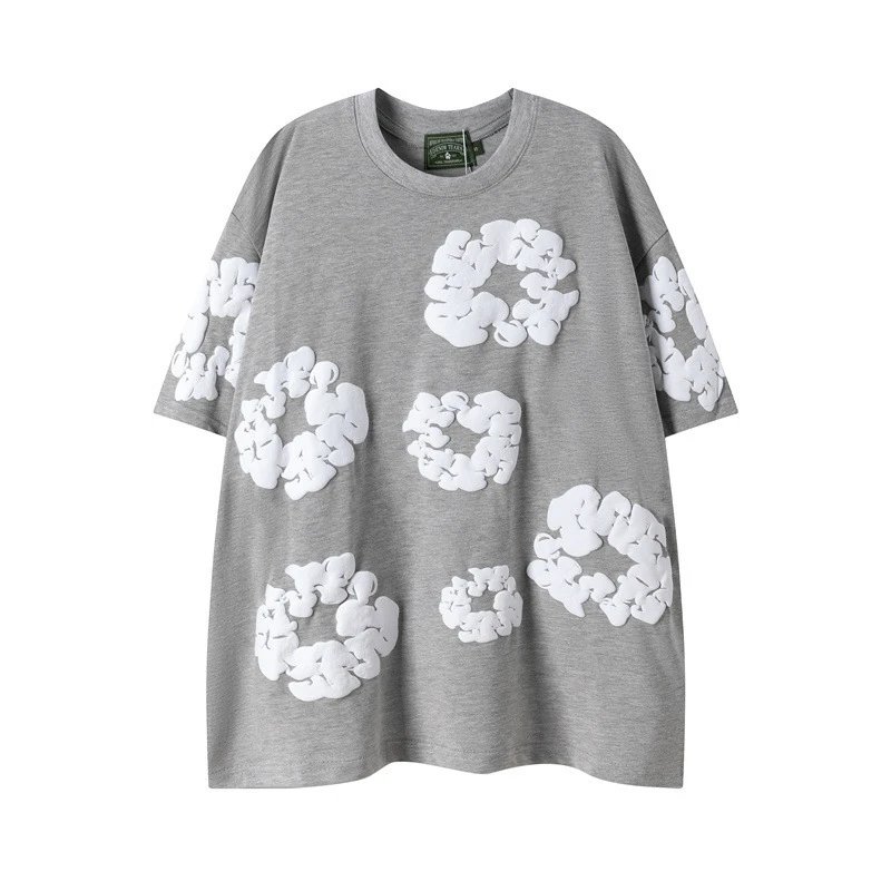 Denim Tears Cotton Flower Sweatshirt Shorts Set photo 2