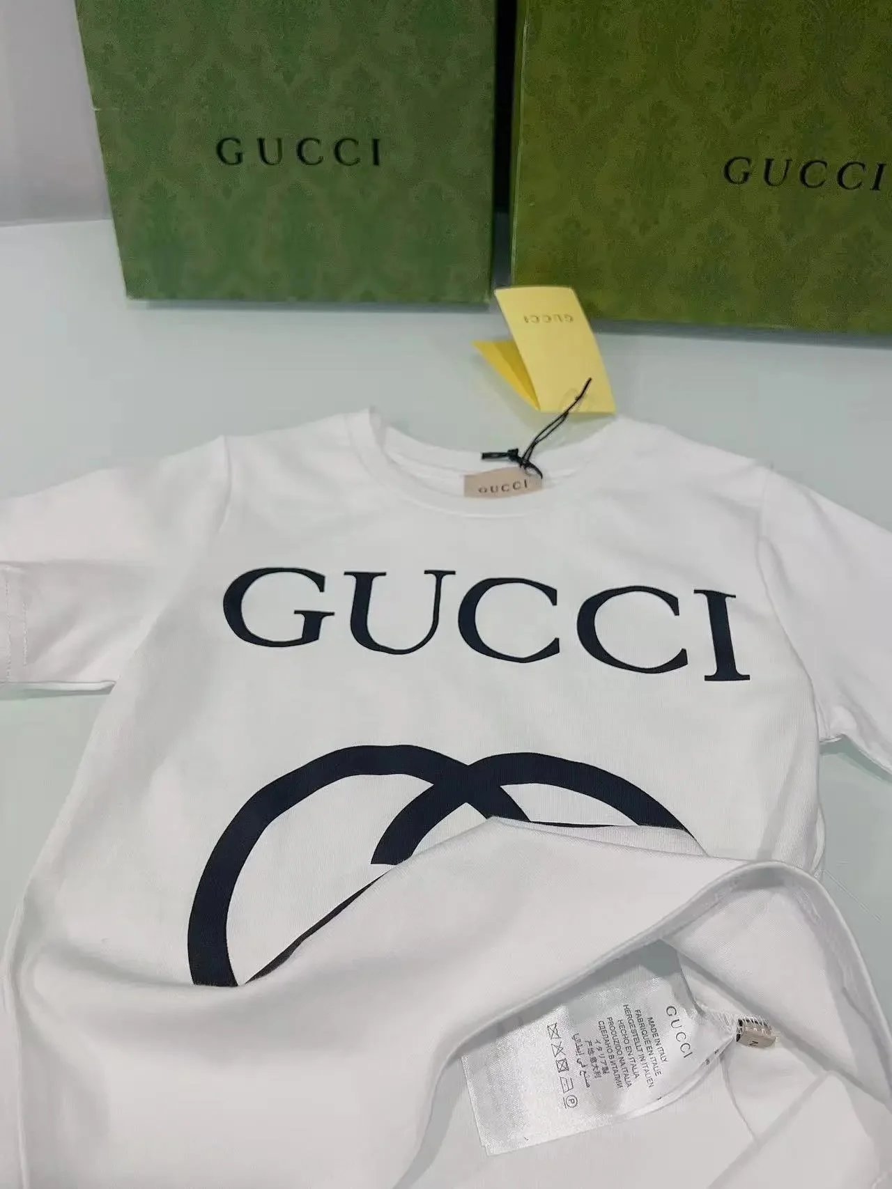 Gucci Cotton Short Sleeve T-Shirt photo 5