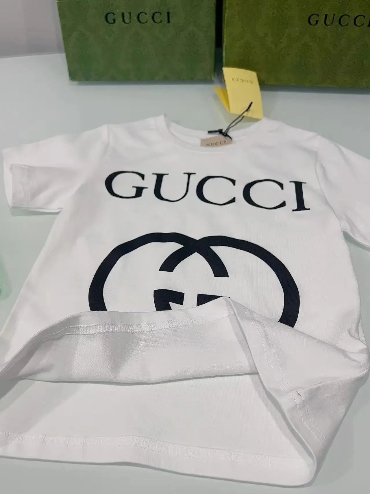 Gucci Cotton Short Sleeve T-Shirt photo 7