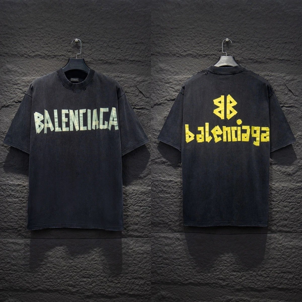 Letter Embroidered Crew Neck T-Shirt photo 7
