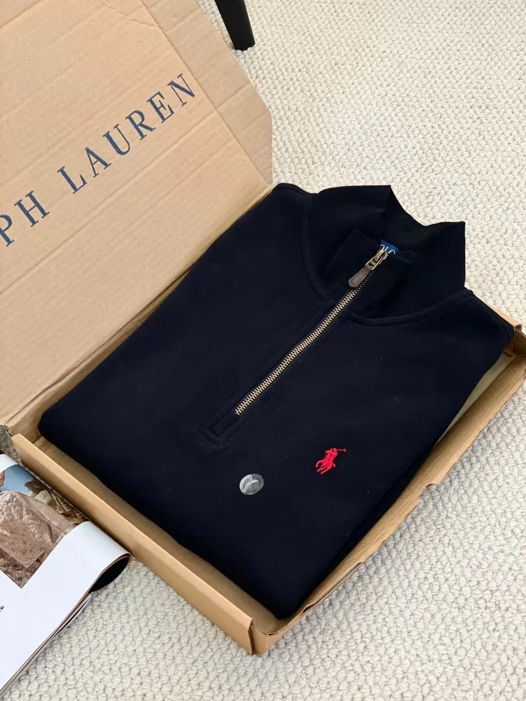 RL Half Zip Hoodie photo 4