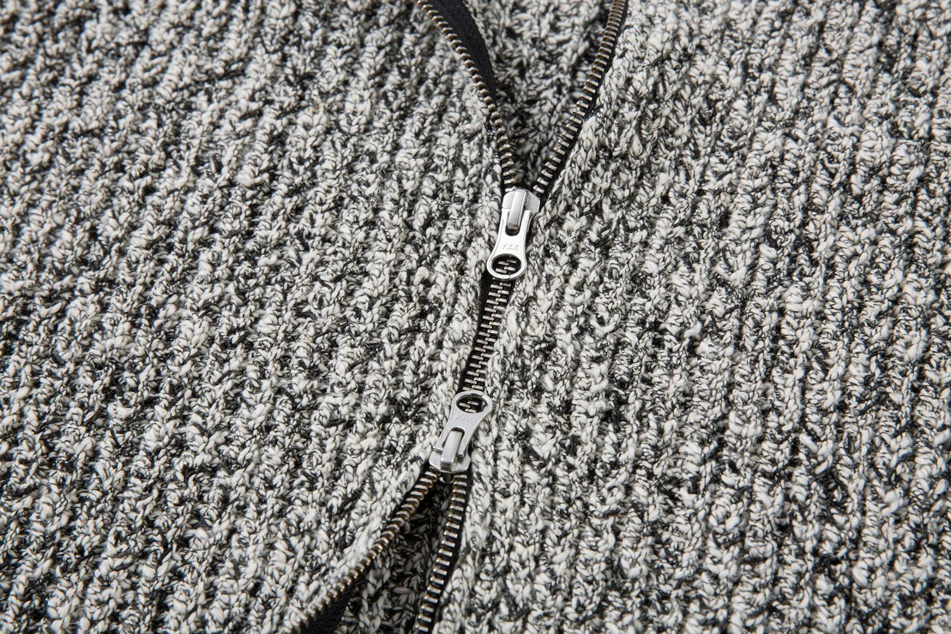 Stone Island Knit Sweater Gray Melange Sweater - 8
