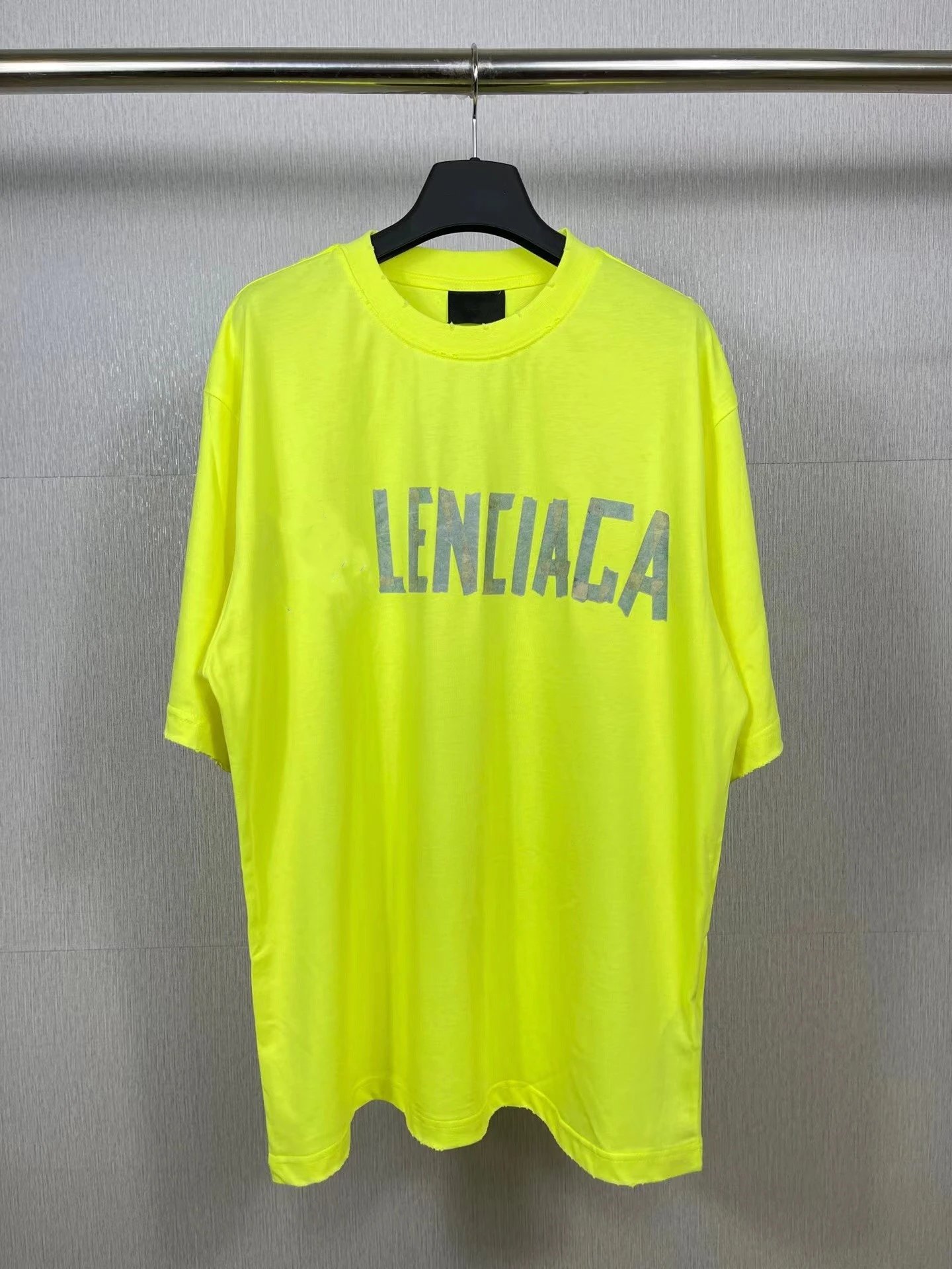 Balenciaga Tape Logo T-Shirt photo 4