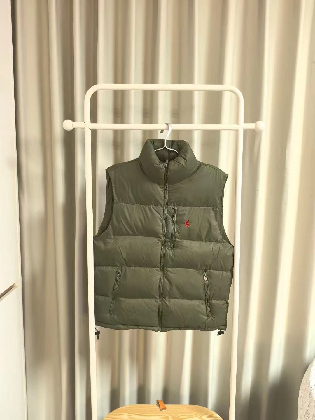 Ralph Lauren Polo Bear Down Vest Navy - 8