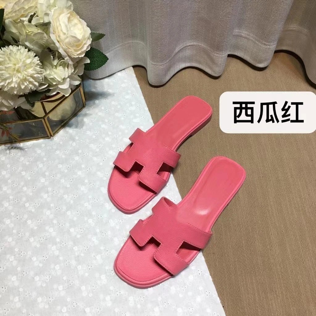 Hermès Oran Slide Pink Sandals Slippers product detail 2 in Litbuy spreadsheet finds