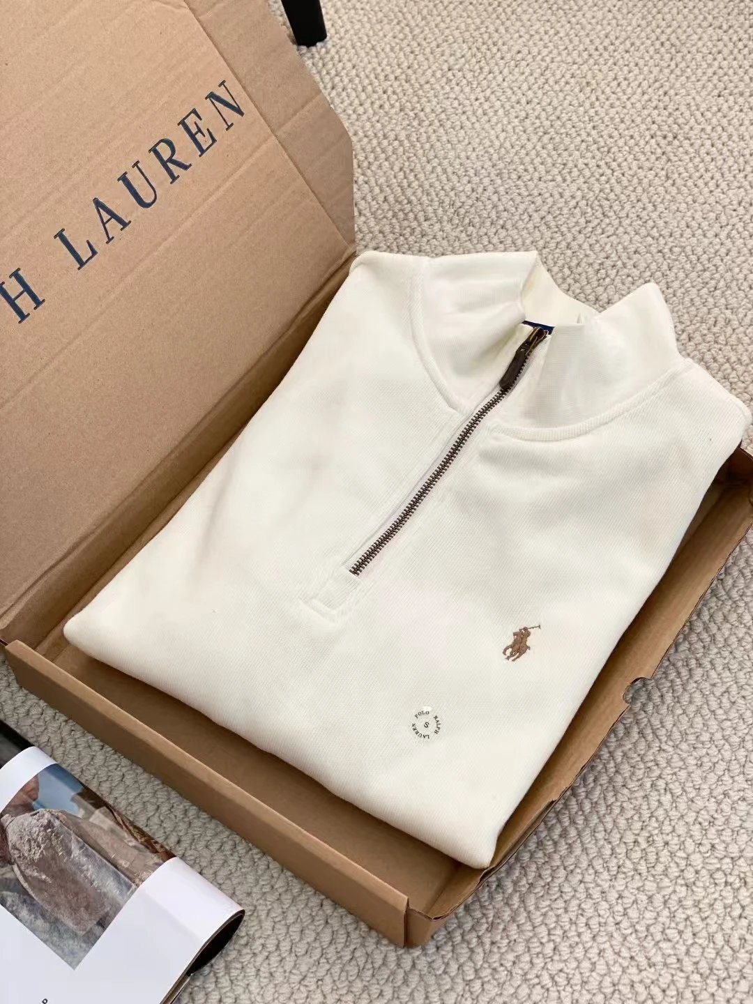 RL Half Zip Hoodie photo 6