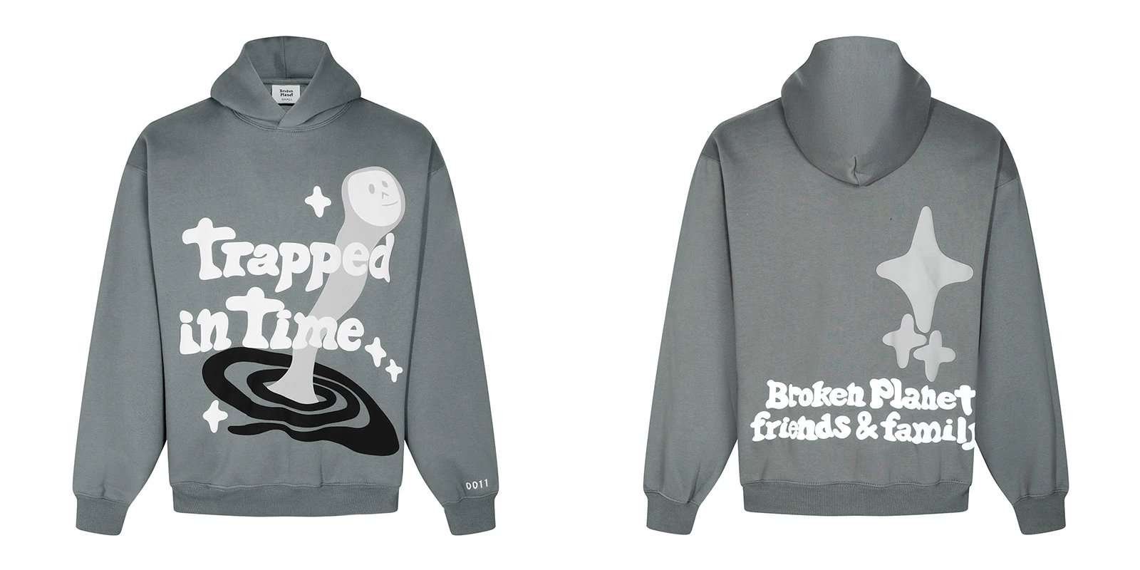 Broken Planet Printed Hoodie photo 7