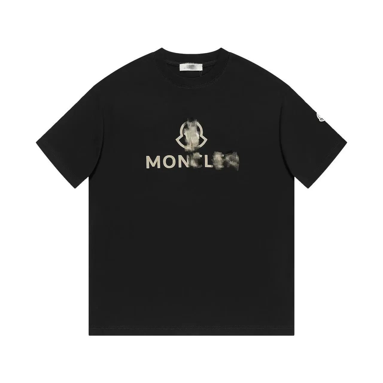 Letter Embroidered Short Sleeve T-Shirt photo 2