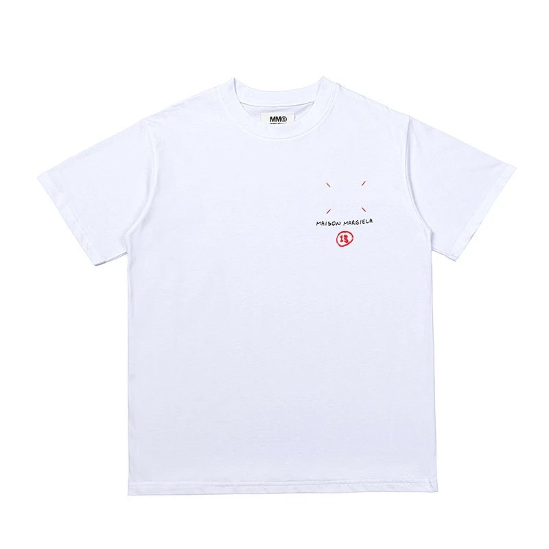 Maison Margiela MM6 Calendar Embroidered T-Shirt photo 3