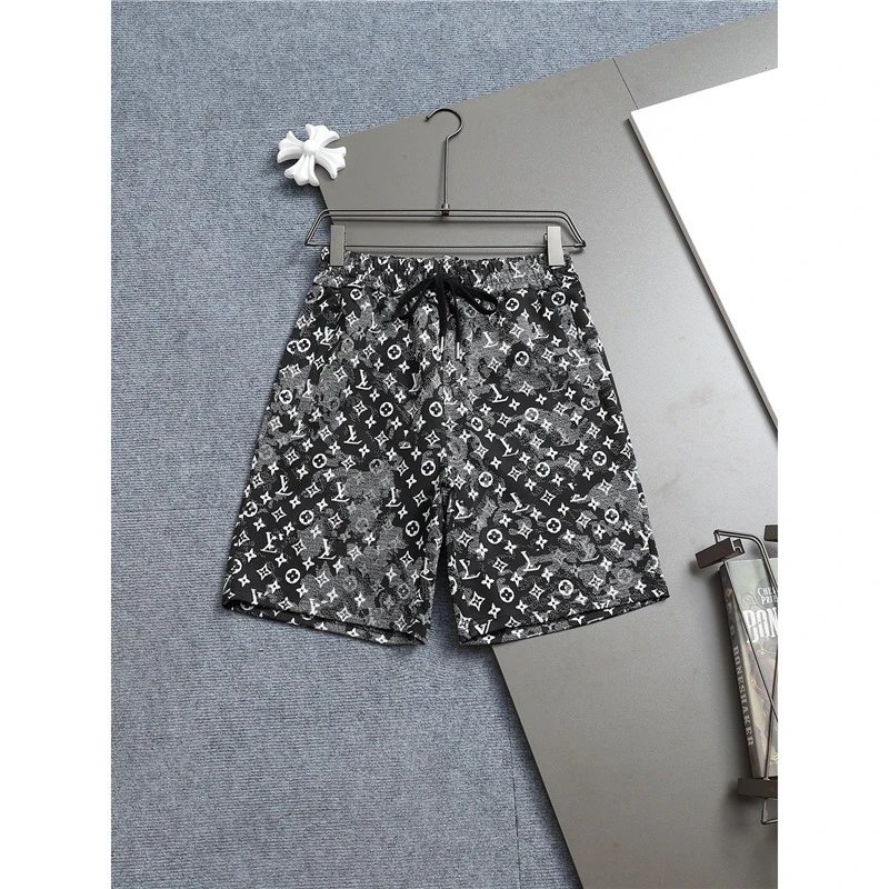 Printed Letter Shorts photo 6
