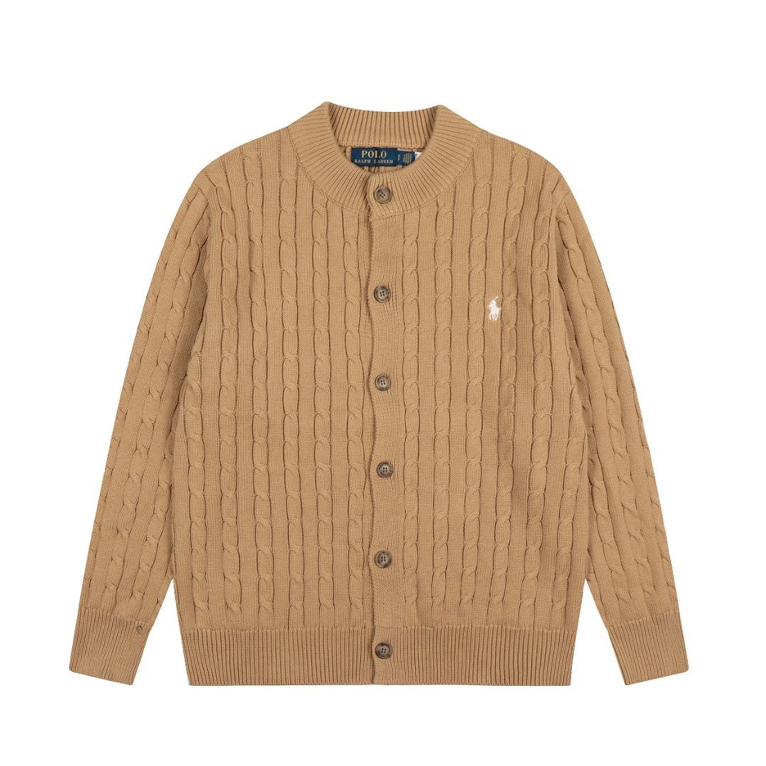 Embroidered Crew Neck Cardigan photo 5