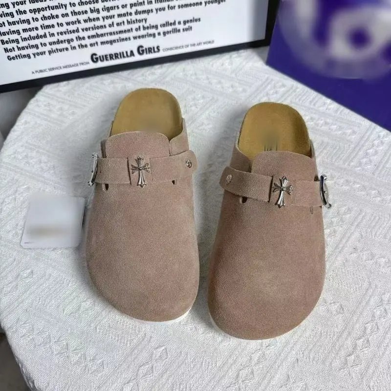 Leather Cork Slide Sandal photo 6