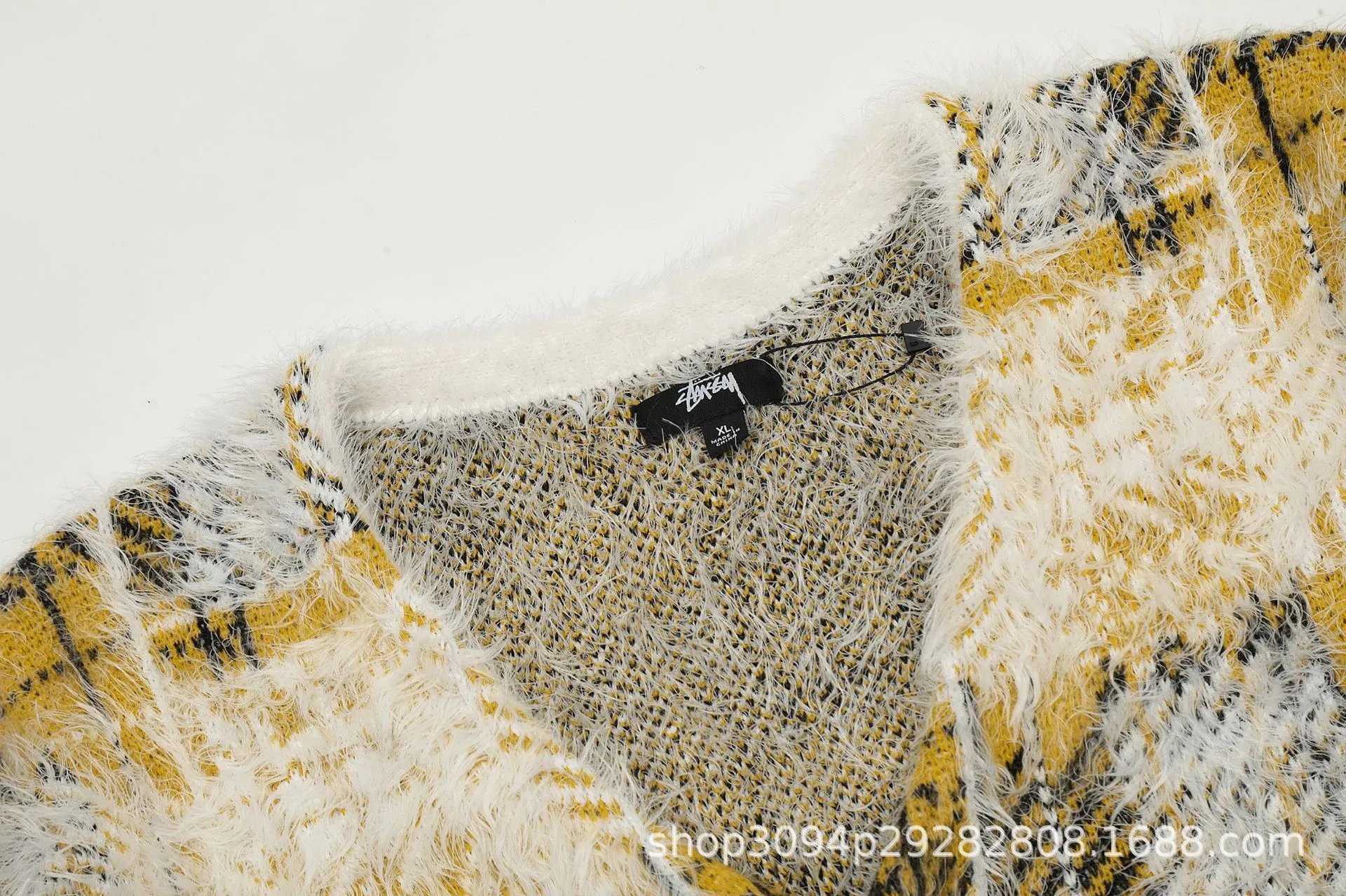 Off-White 8-Ball Knit Sweater Beige - 38