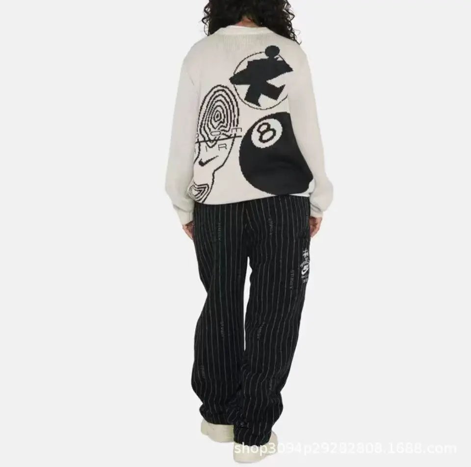 Off-White 8-Ball Knit Sweater Beige - 44