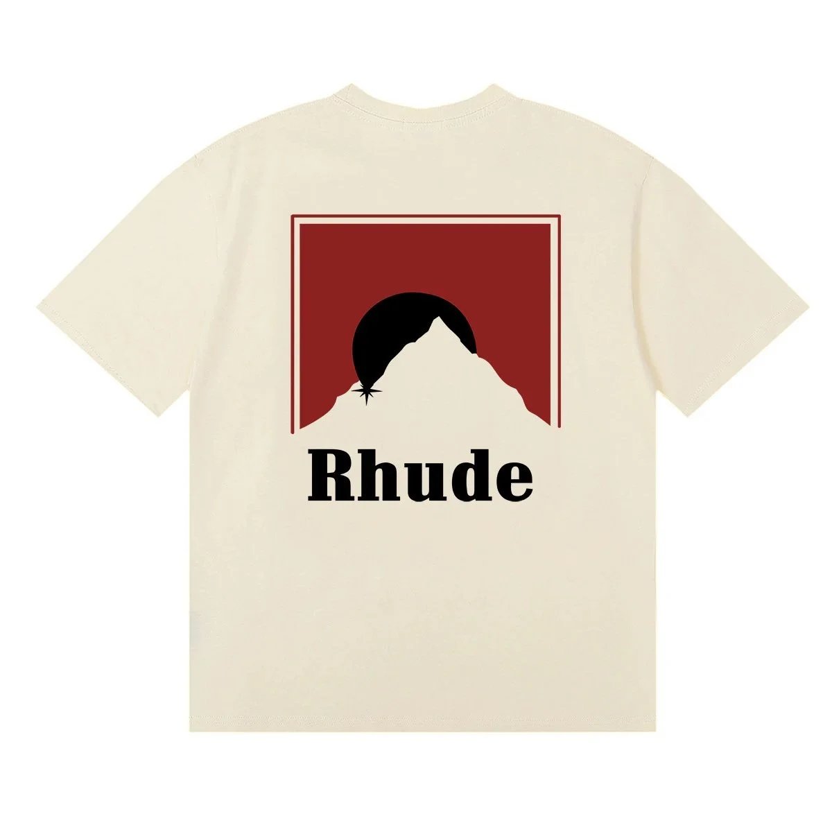Rhude Mountain Sunset Short Sleeve T-Shirt photo 3
