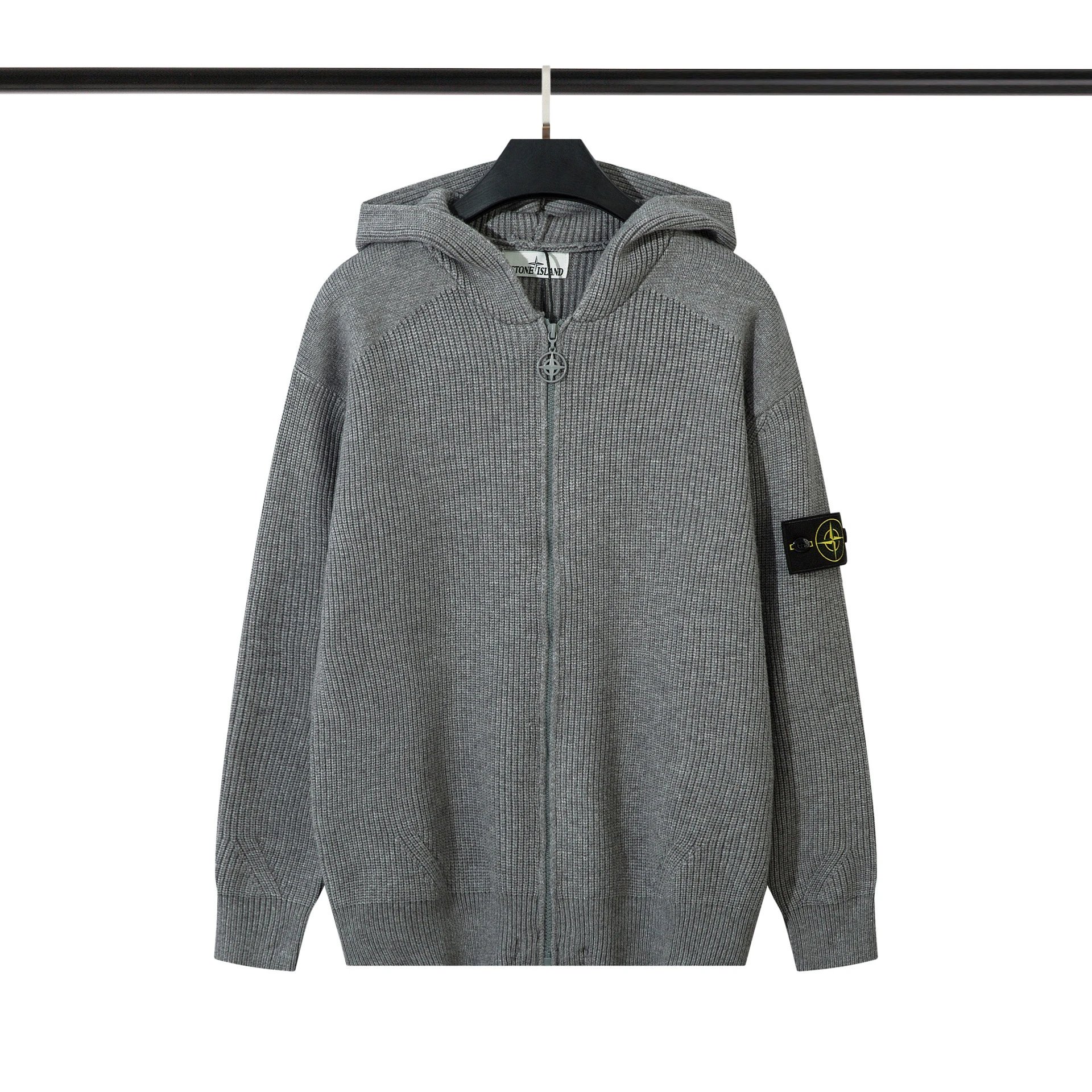 Stone Island Zip Hoodie Knit Sweater photo 4