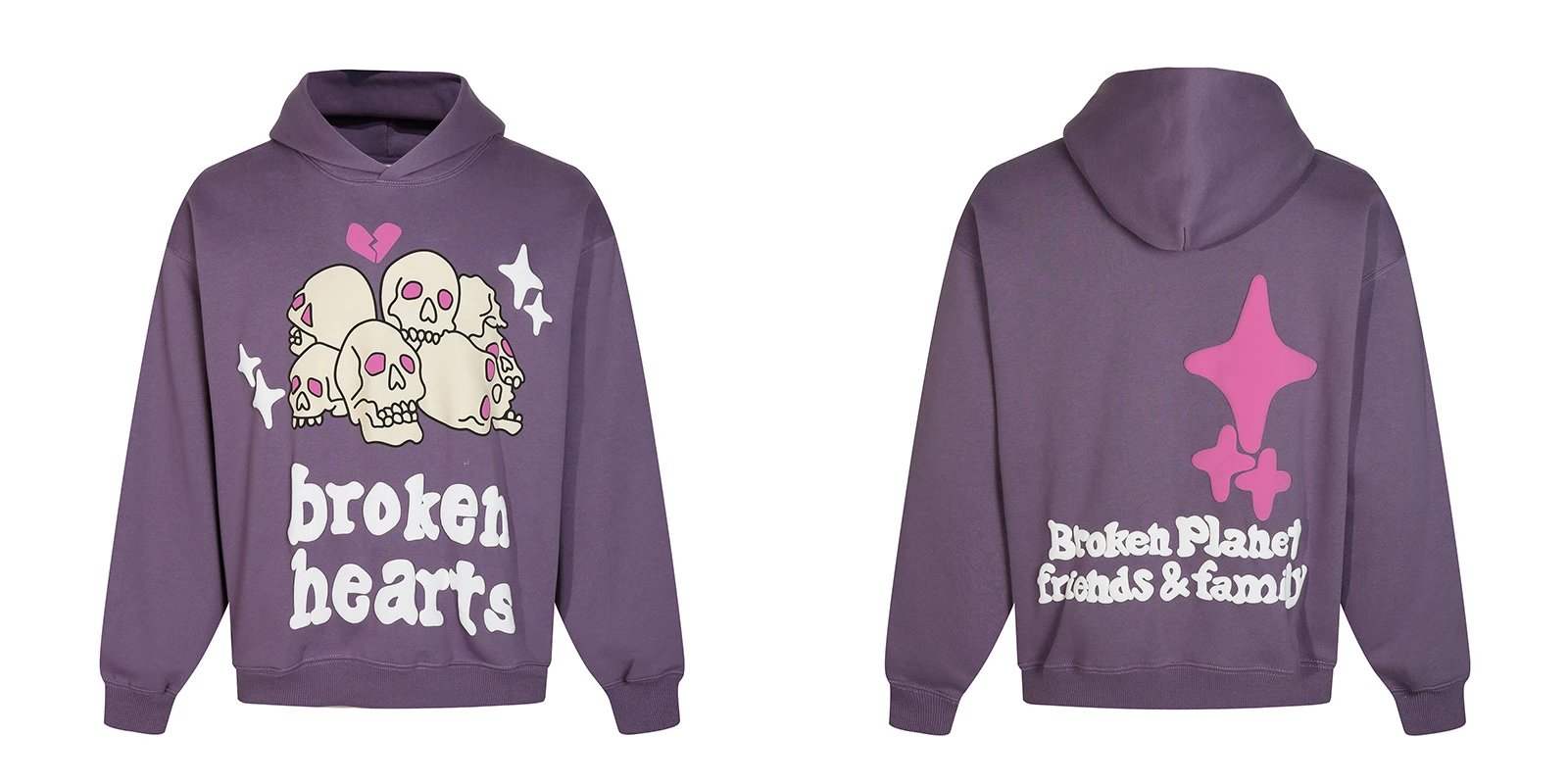 Broken Planet Printed Hoodie photo 4