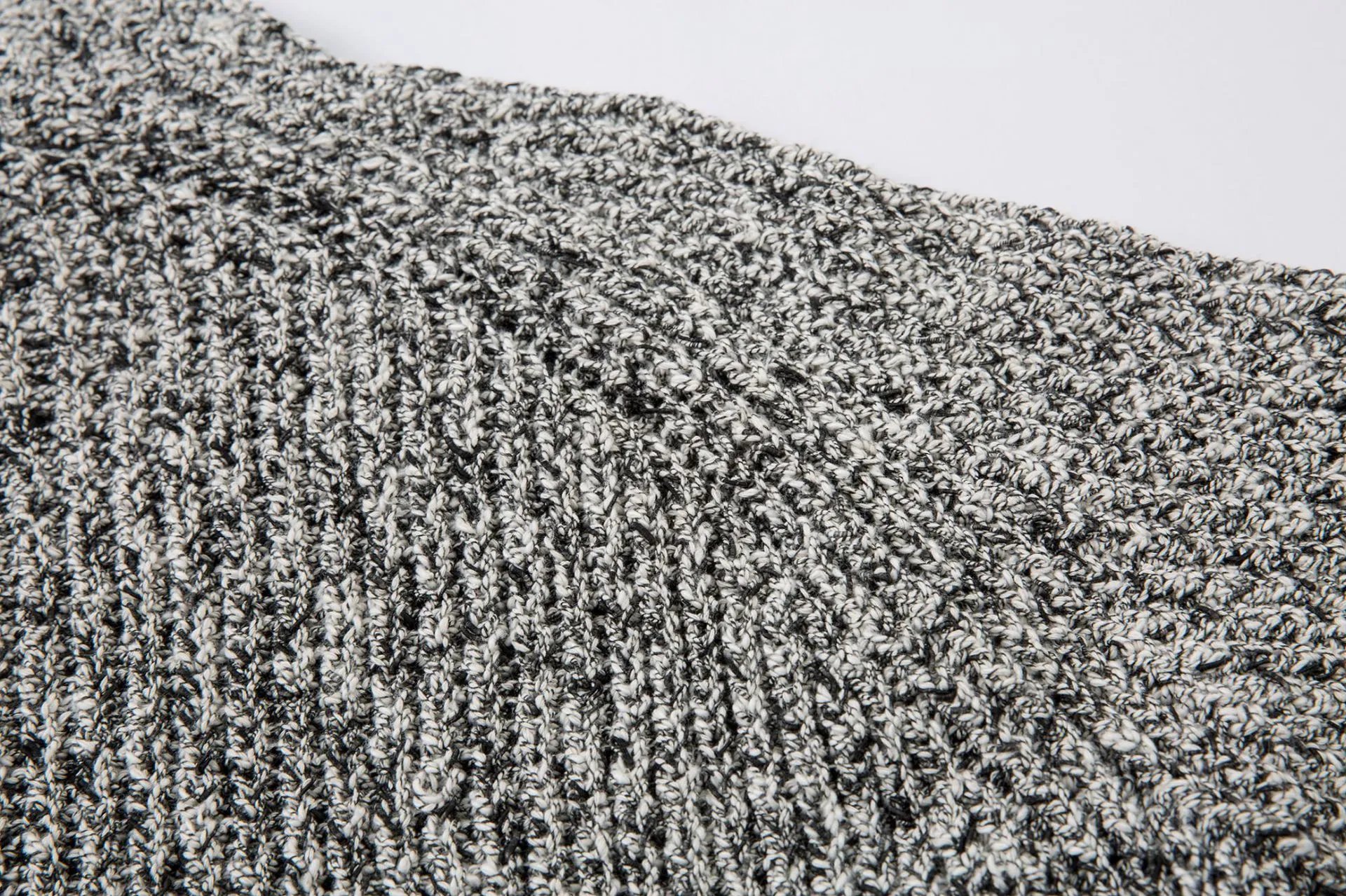 Stone Island Knit Sweater Gray Melange Sweater - 12