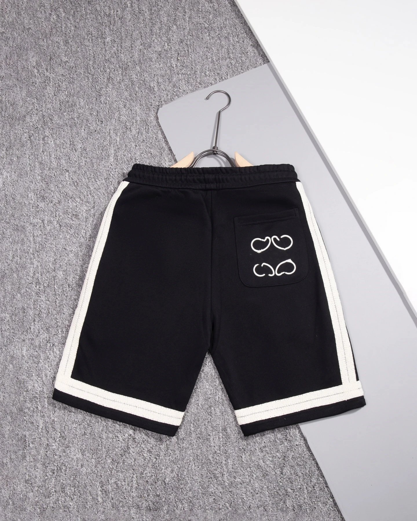 Tape Embroidered Casual Shorts Unisex photo 6