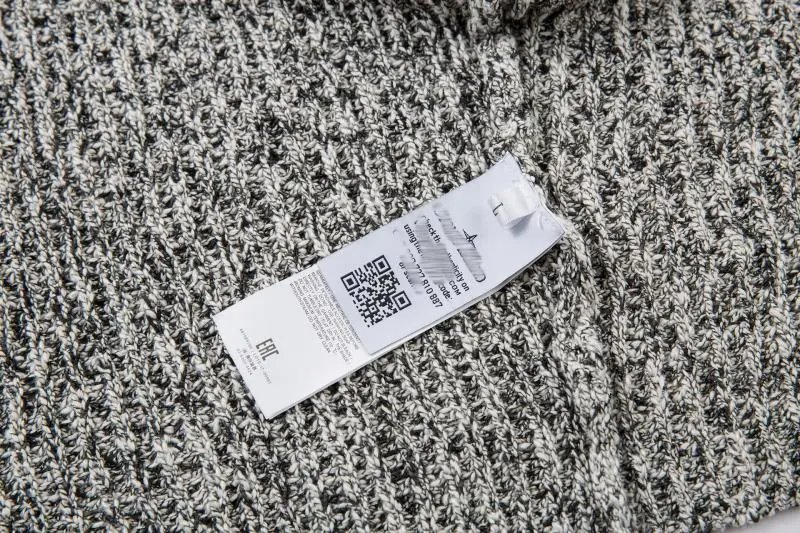 Stone Island Knit Sweater Gray Melange Sweater - 13