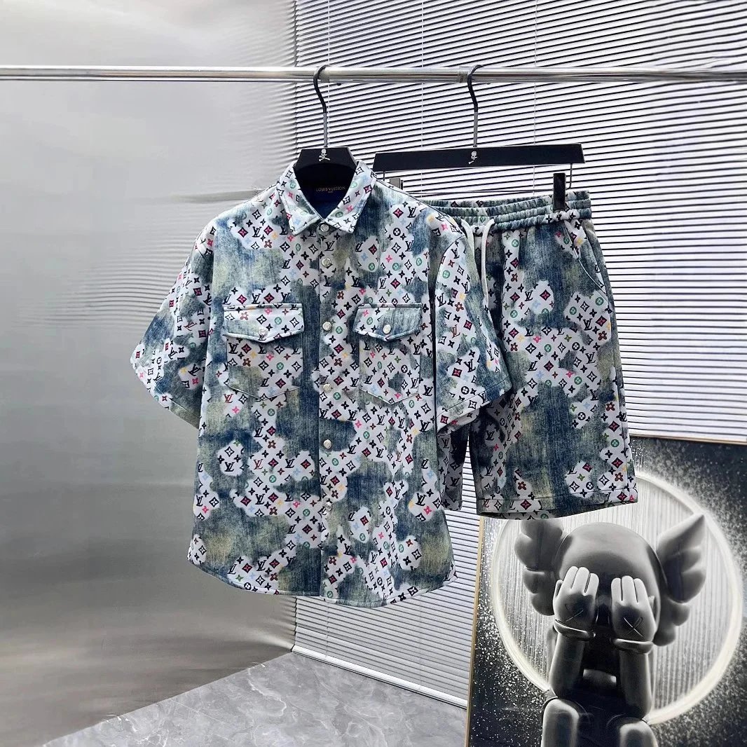 Louis Vuitton Denim suit