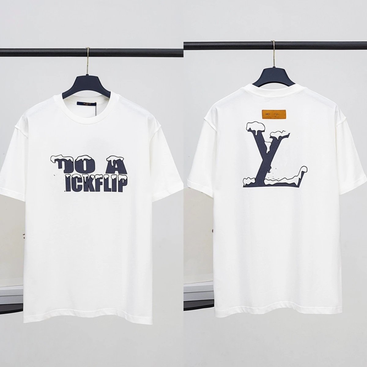 9942 White (Snow Mountain Snow Peak Letter Print)