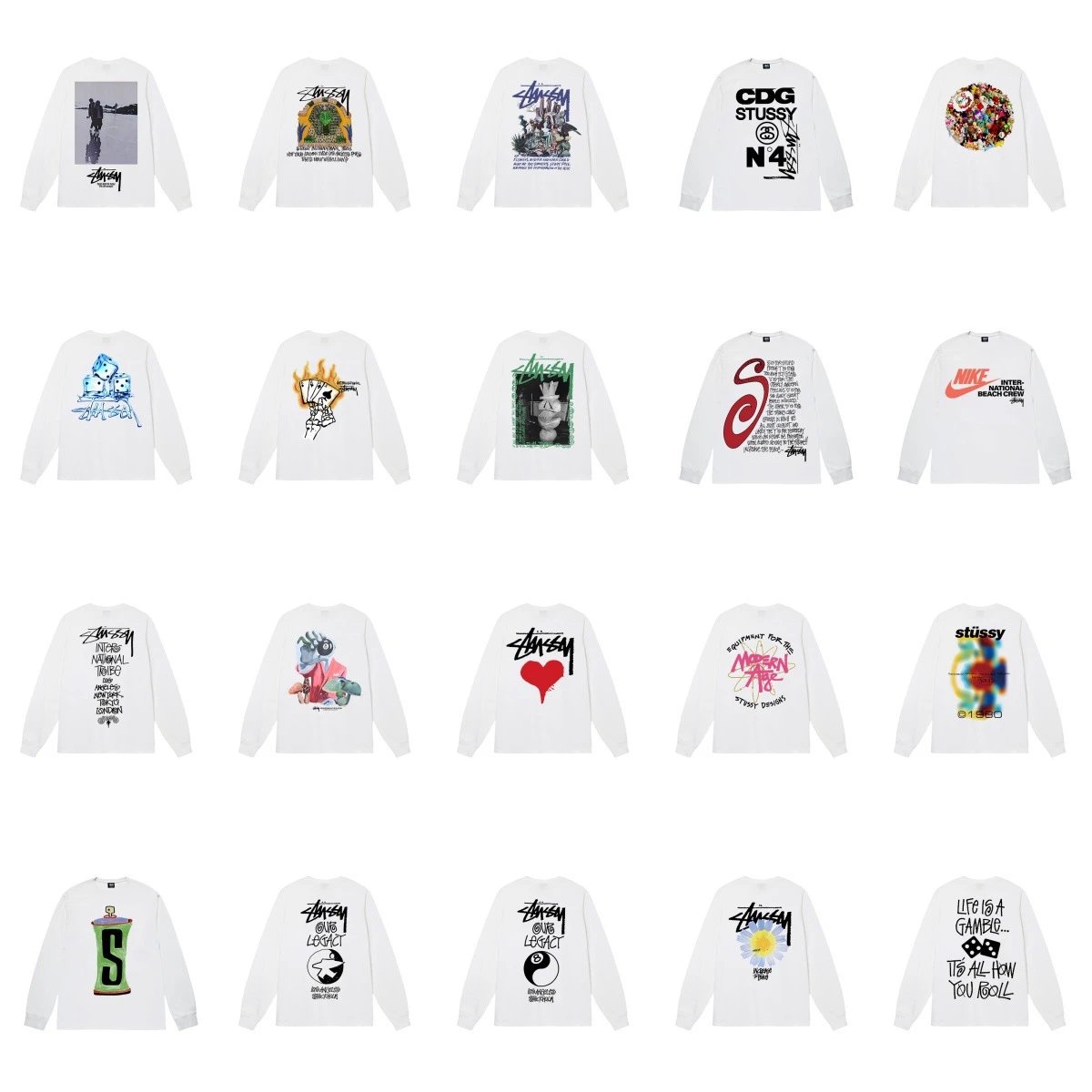 Long Sleeve Printed T-Shirt