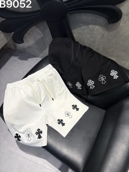 Loewe Anagram Embroidered Shorts White - 7