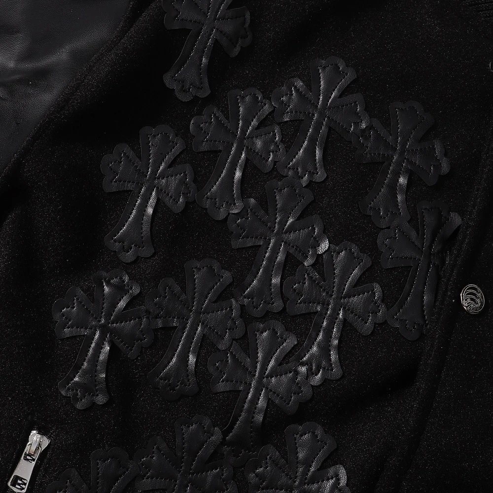 Chrome Hearts Cross Leather Jacket photo 8