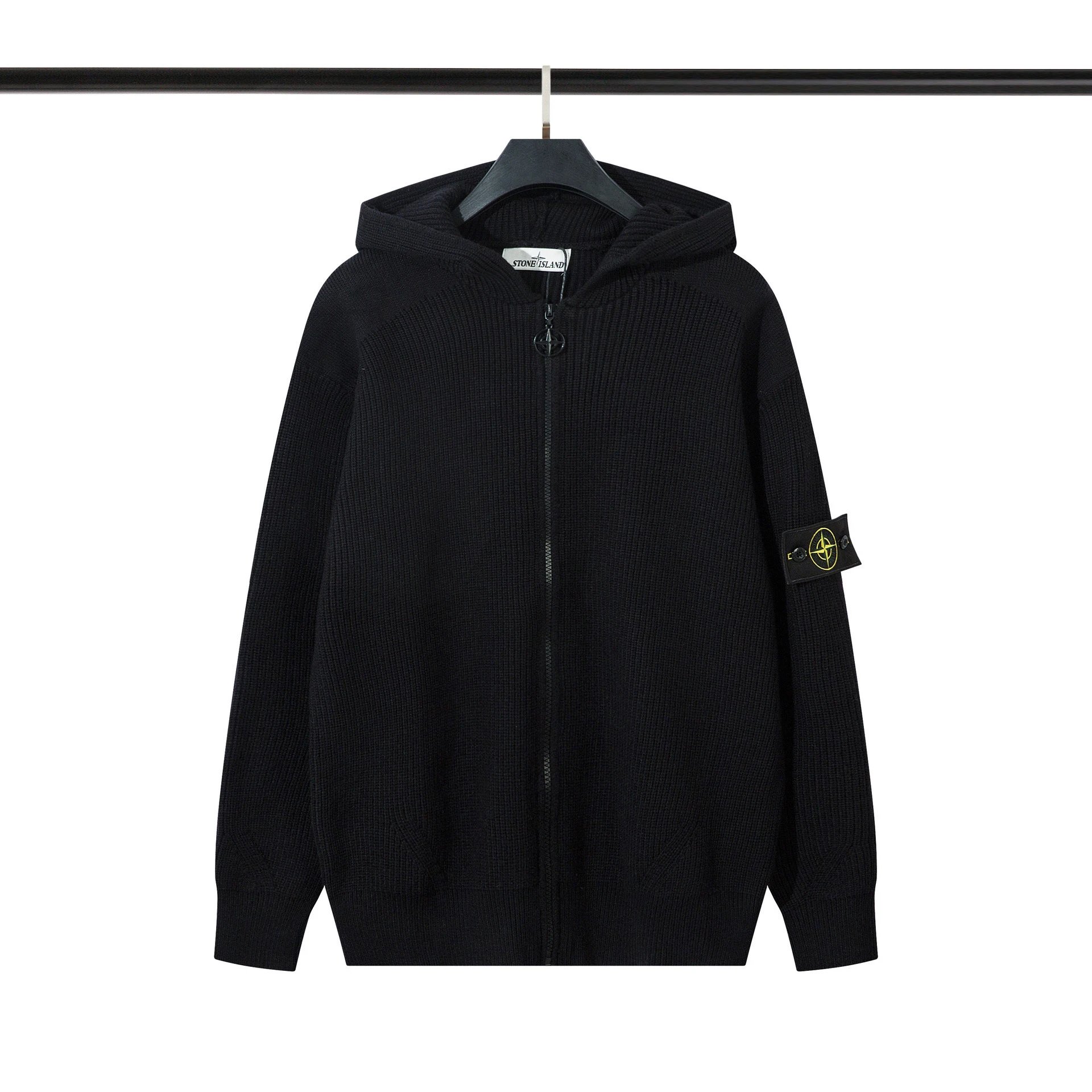 Stone Island Zip Hoodie Knit Sweater photo 2