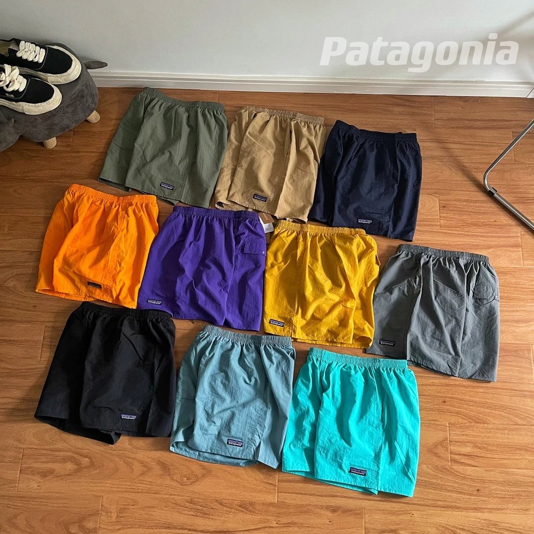 Patagonia Shorts Baggies with Elastic Waist and Rear Pocket image 4