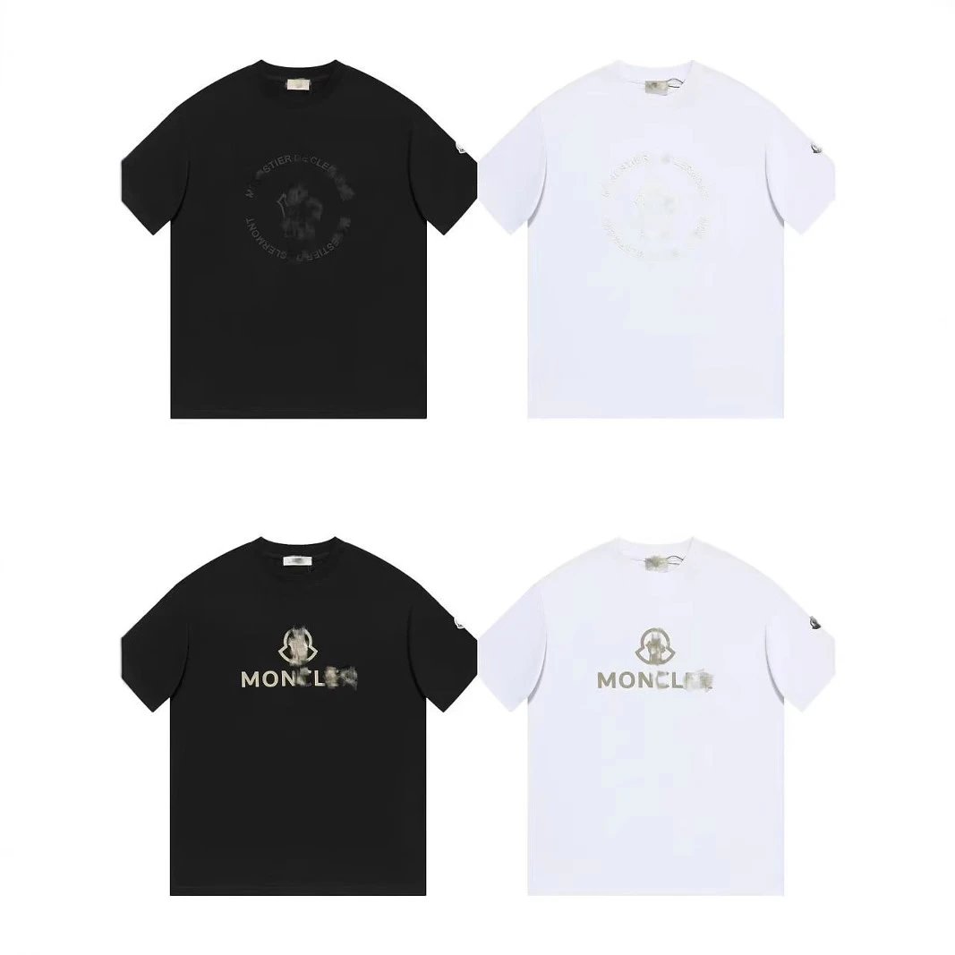 Letter Embroidered Short Sleeve T-Shirt