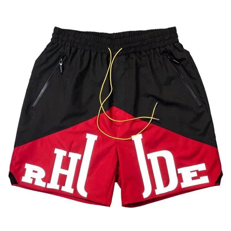 RHUDE Shorts 3D Digital Print Drawstring Shorts photo 7