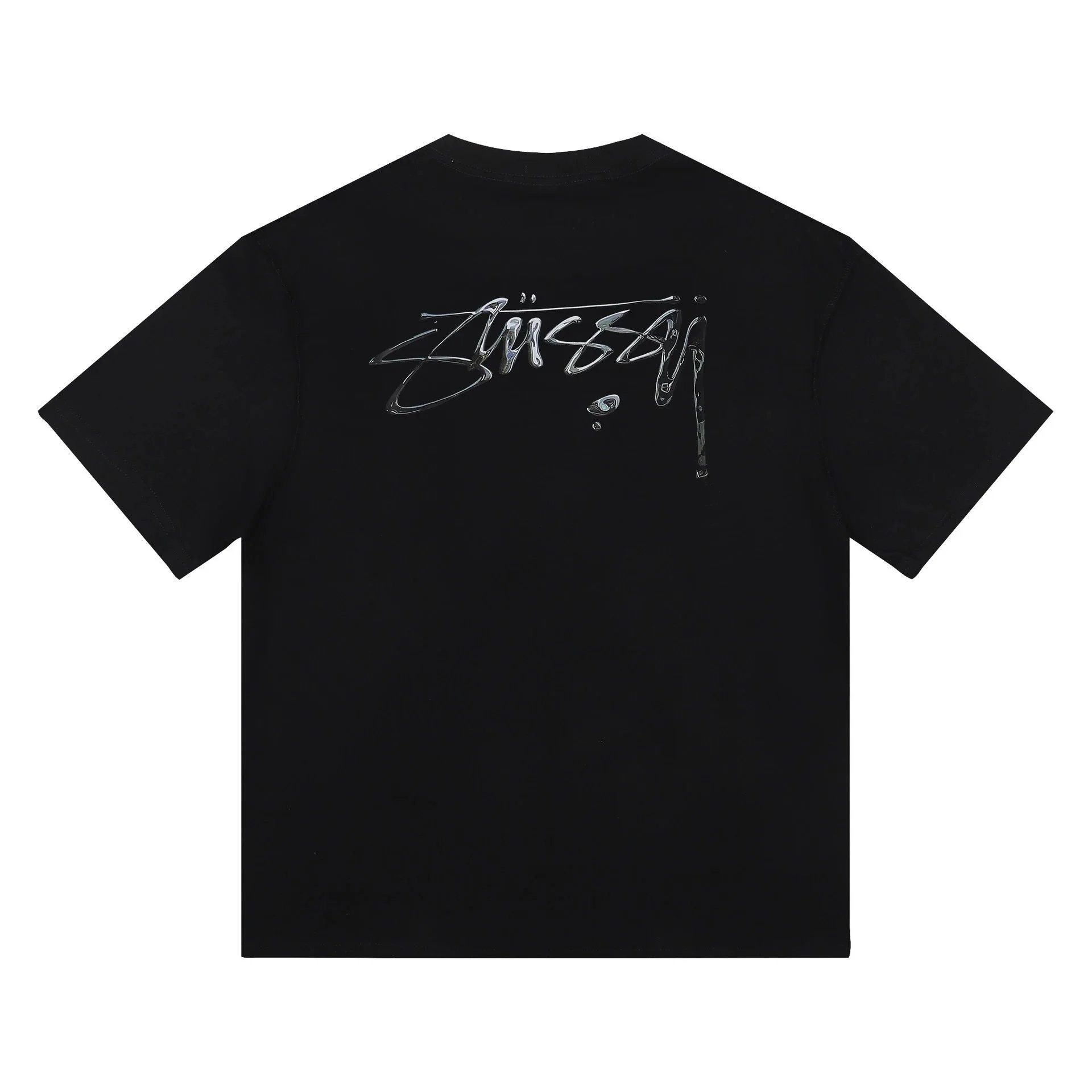 S Letter Cartoon Print Short Sleeve T-Shirt photo 7