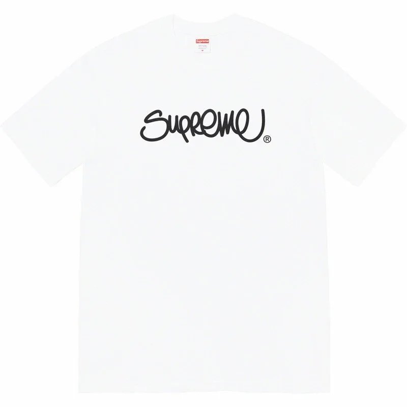 Supreme Graffiti Logo Print T-Shirt photo 2