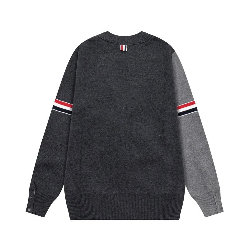 Contrasting Sleeve Trim Cardigan photo 6