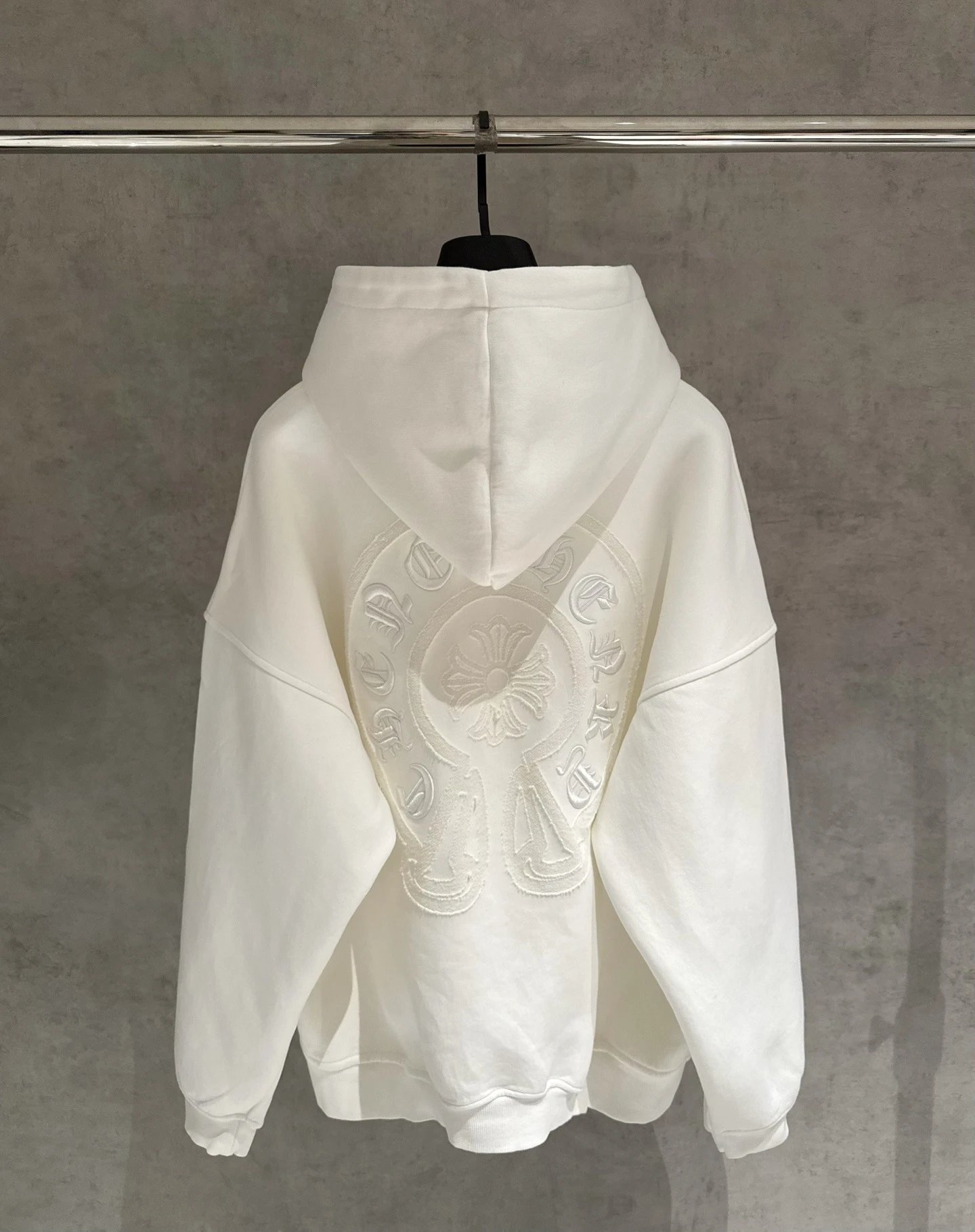 Laser Burned Front Back Hoodie photo 7
