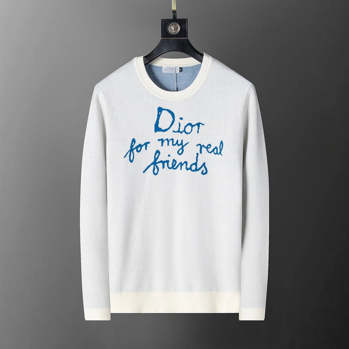 Jacquard Knit Wool Sweater photo 6