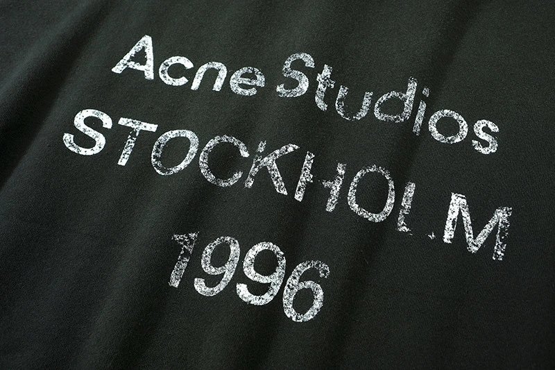 Acne Studios Stockholm 1996 Washed Gray Hoodie - 20