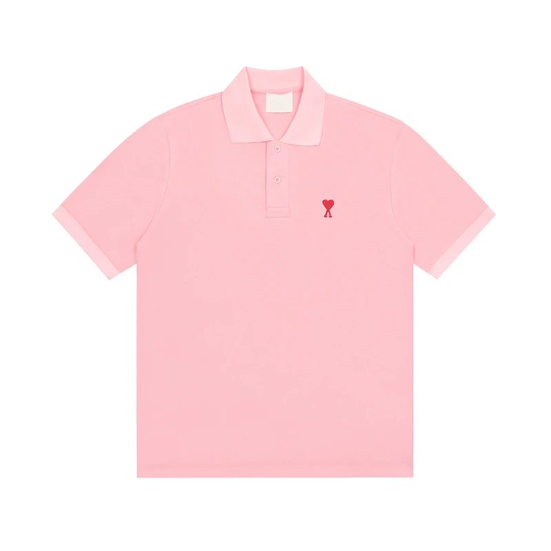 Ami Heart Embroidered Polo Shirt photo 4