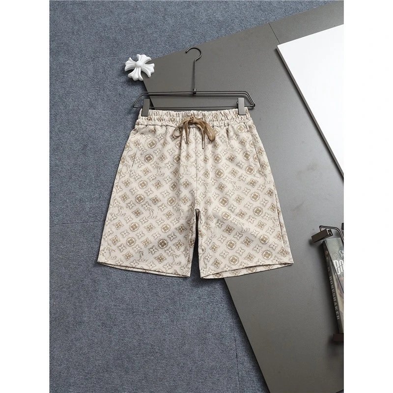 Printed Letter Shorts photo 5