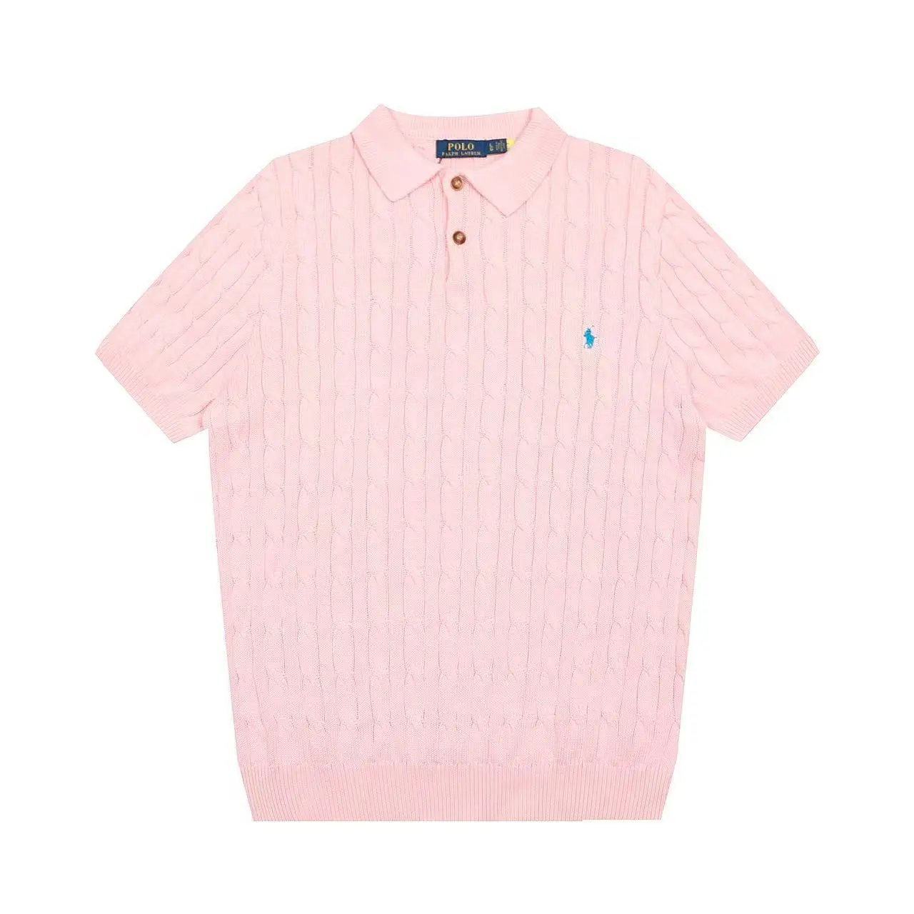 Embroidered Polo Short Sleeve Knit Shirt photo 8