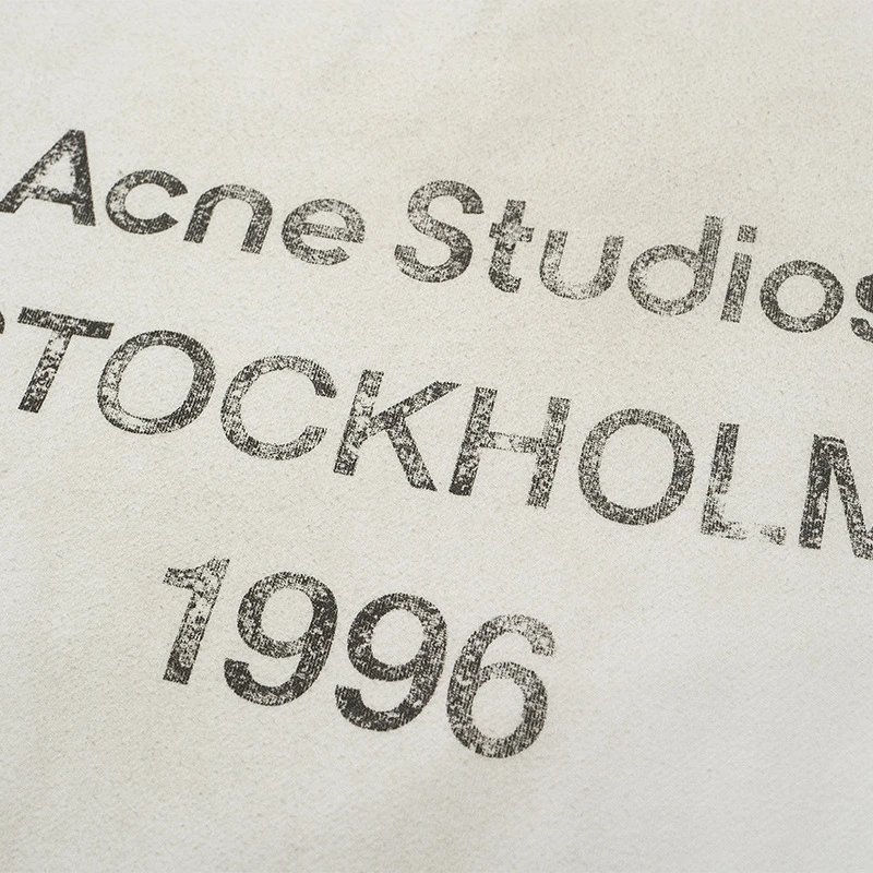 Acne Studios Stockholm 1996 Washed Gray Hoodie - 10