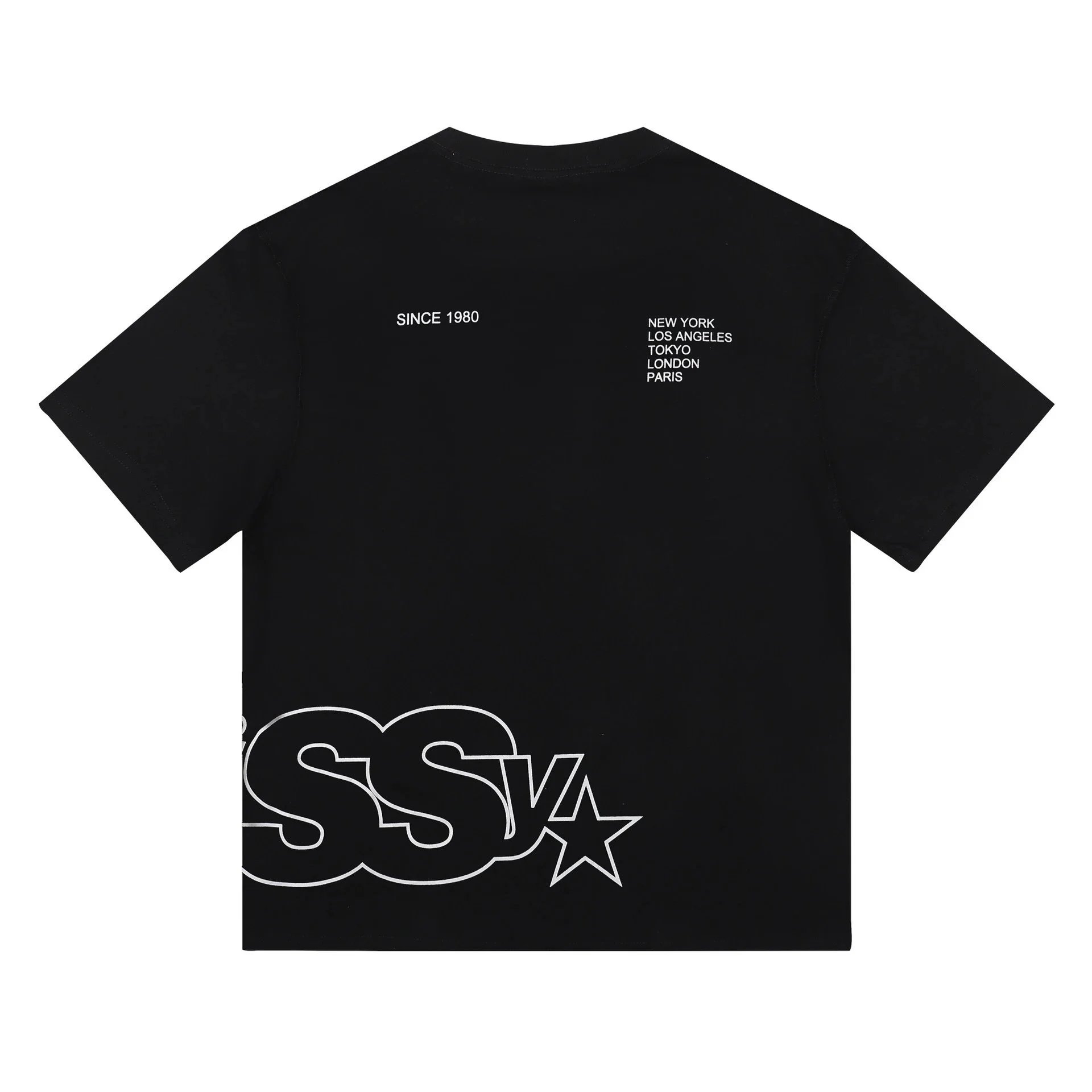 S Letter Cartoon Print Short Sleeve T-Shirt photo 2