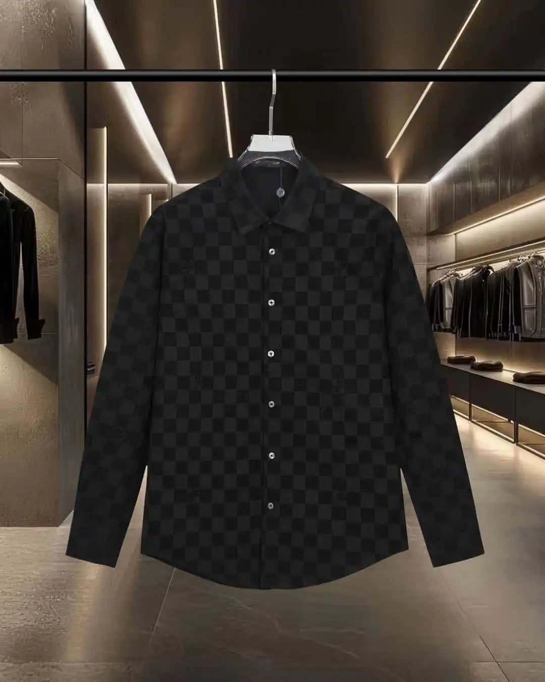 High-Quality Long Sleeve Casual Relaxed Collared Shirt Unisex photo 2