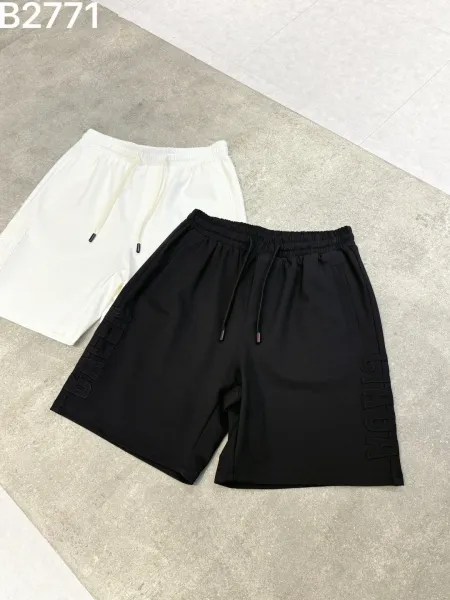 Loewe Anagram Embroidered Shorts White - 13