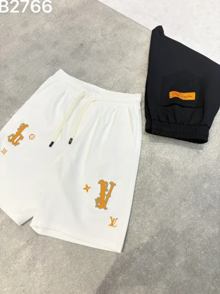 Loewe Anagram Embroidered Shorts White - 21